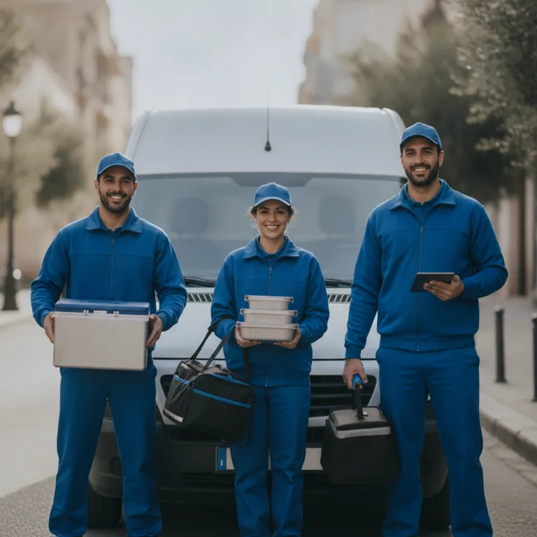 Entrega de Comidas equipo en Ventas